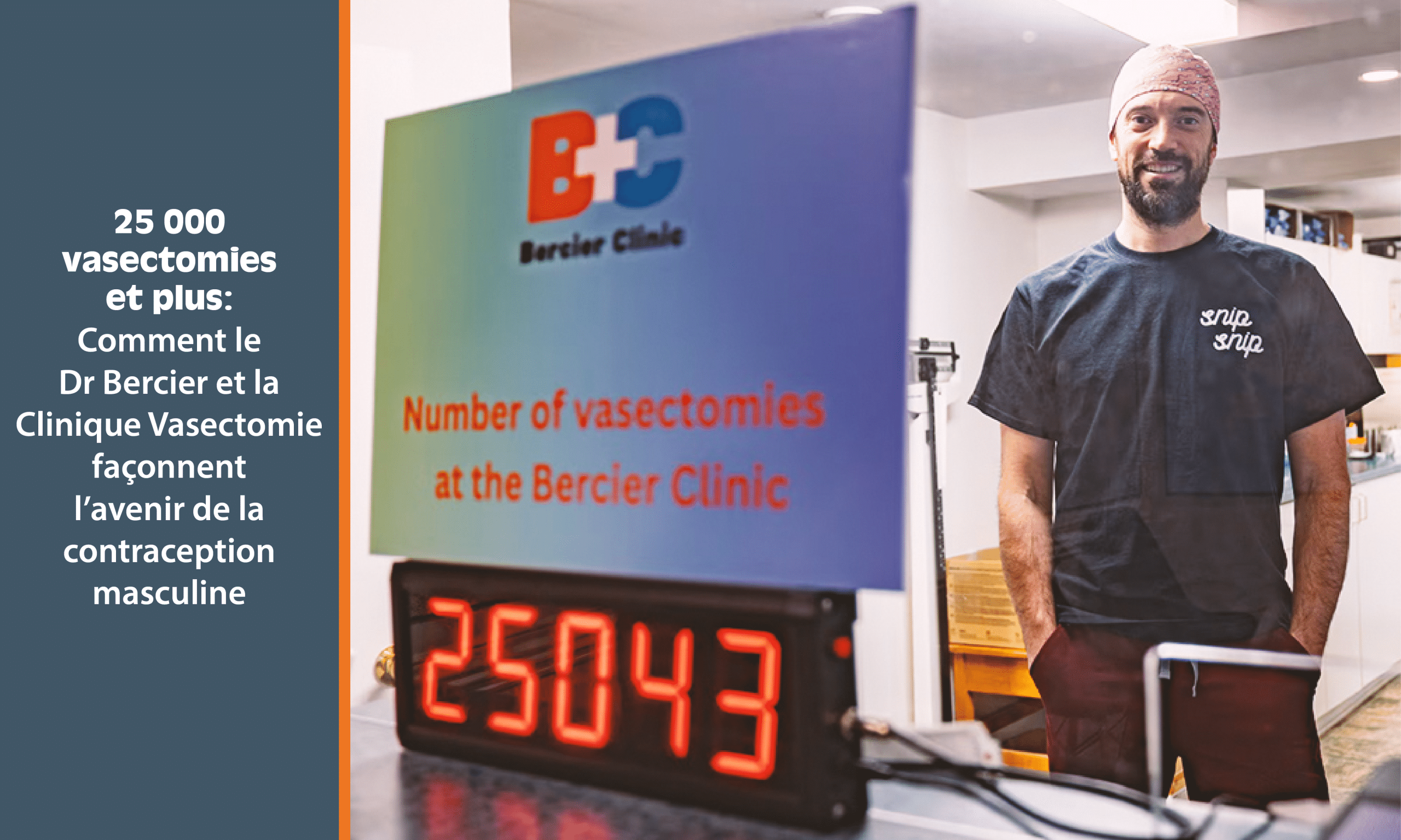 comment le Dr Bercier et la Clinique Vasectomie façonnent l’avenir de la contraception masculine